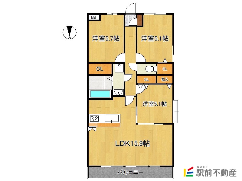 部屋写真