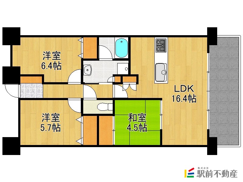 部屋写真