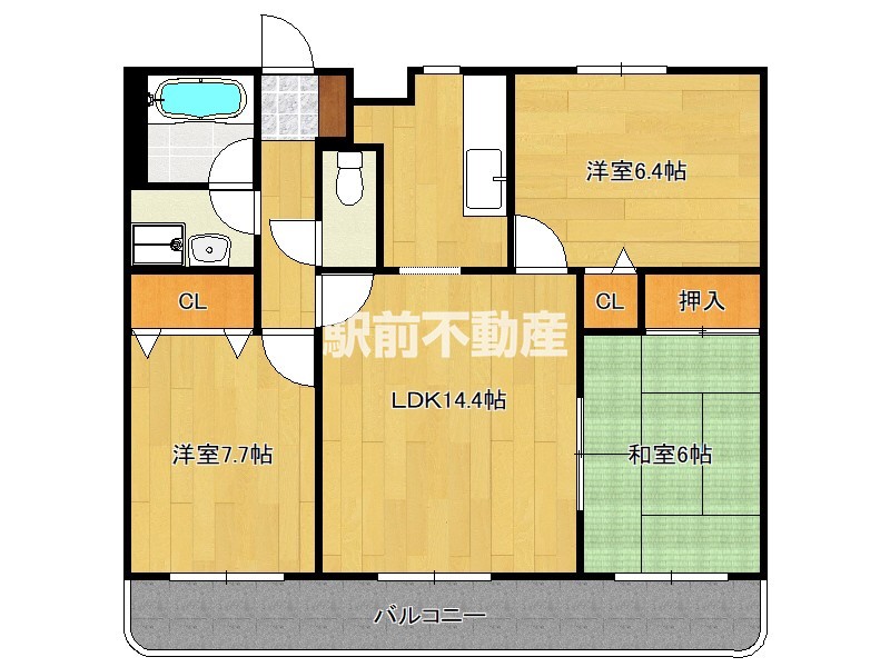 部屋写真