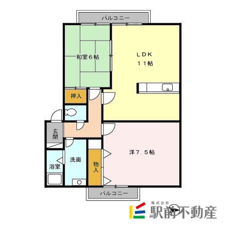 部屋写真