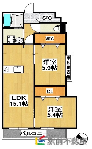 部屋写真