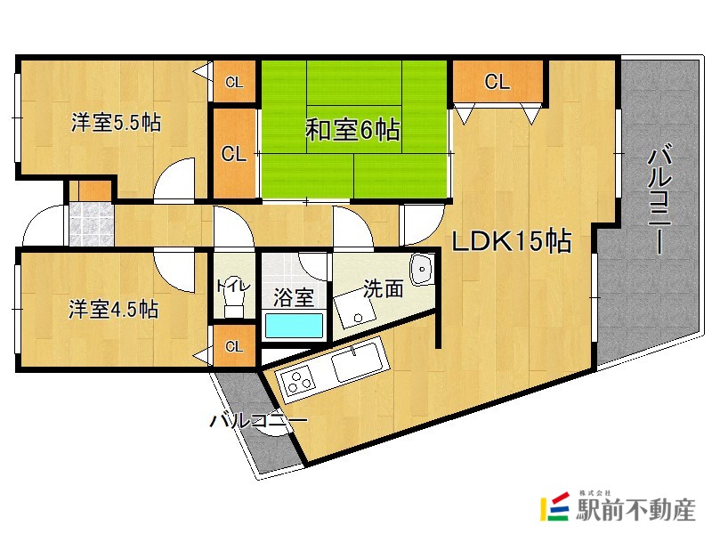 部屋写真