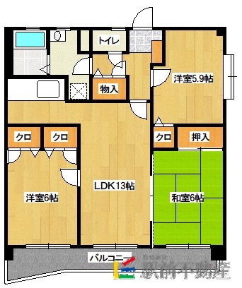 部屋写真