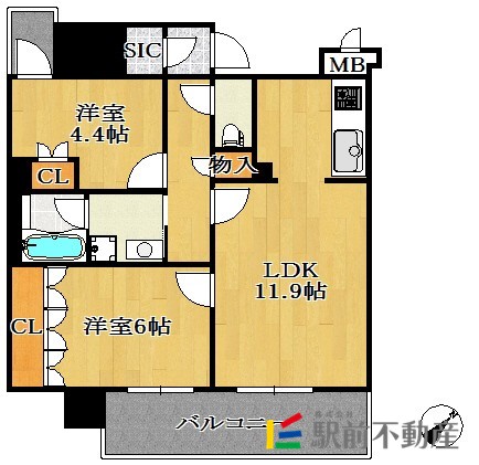 部屋写真