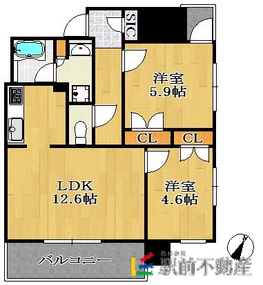 部屋写真