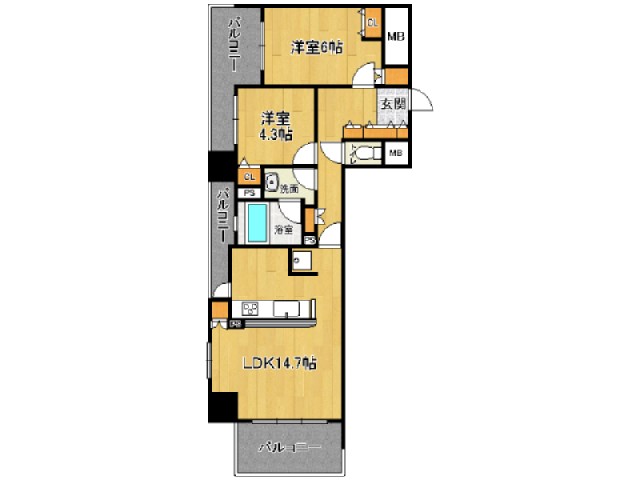 部屋写真