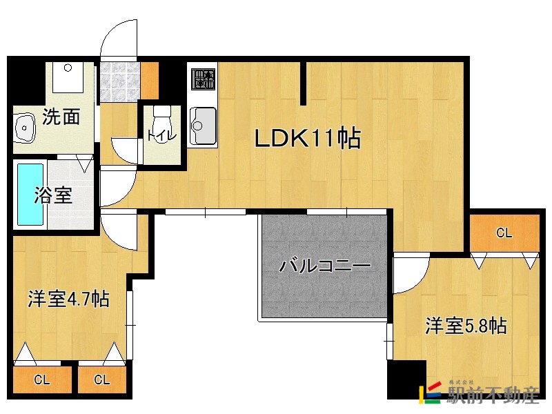 部屋写真