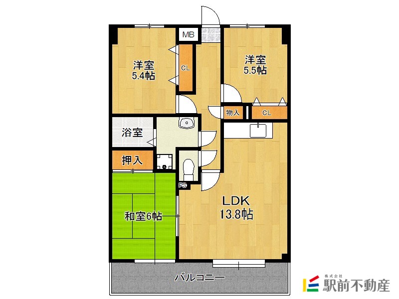 部屋写真