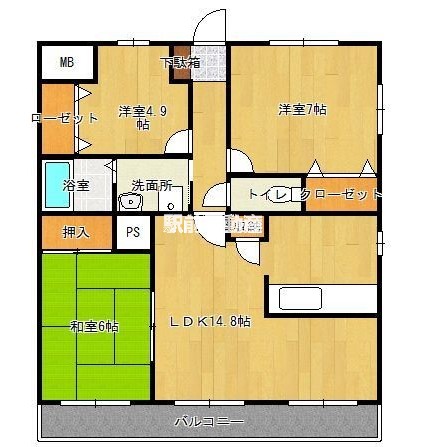 部屋写真