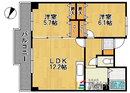 部屋写真
