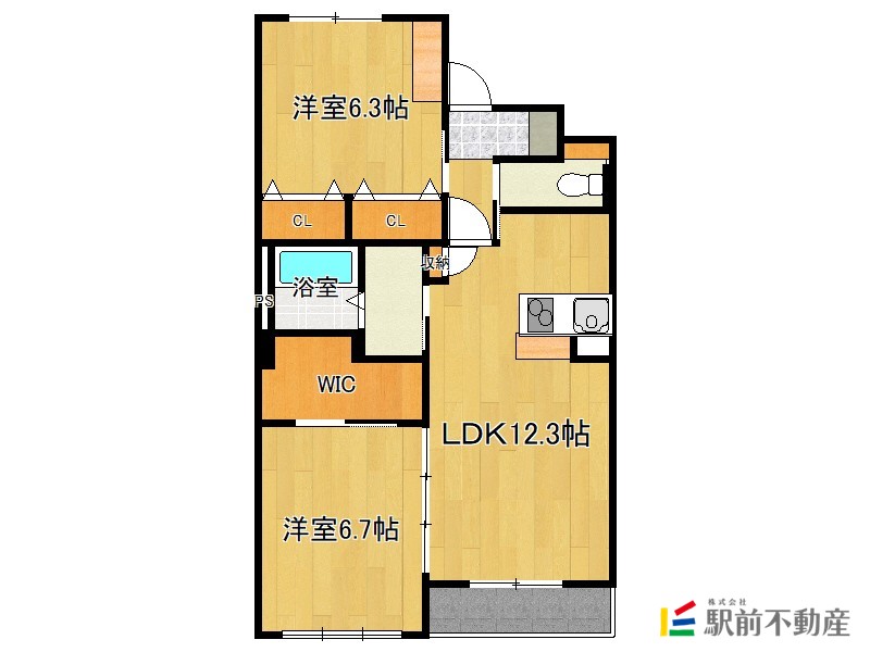 部屋写真