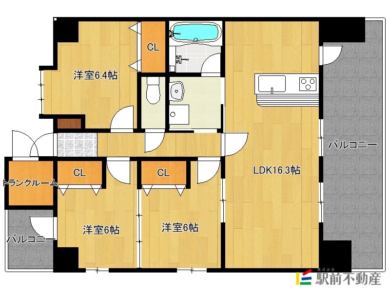 部屋写真