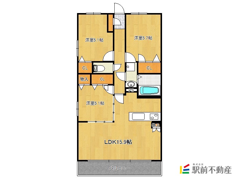 部屋写真
