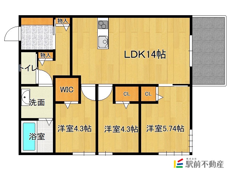 部屋写真