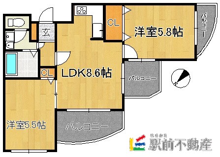部屋写真
