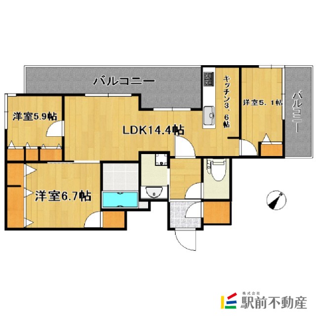 部屋写真