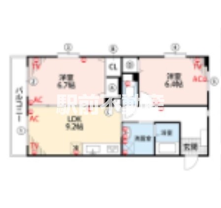 部屋写真
