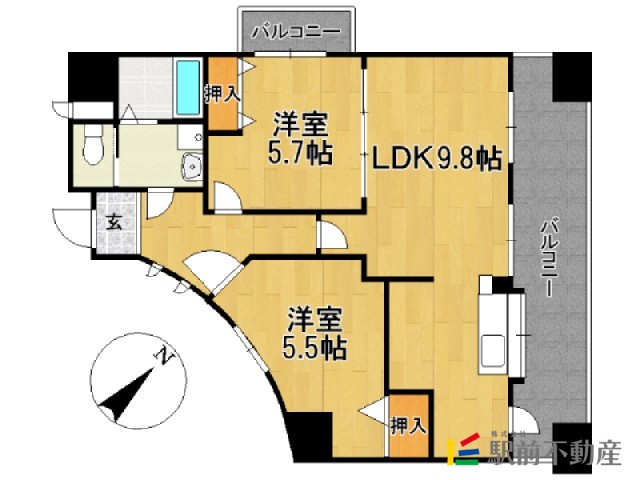 部屋写真