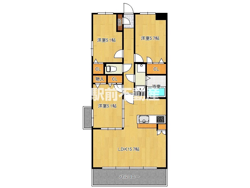 部屋写真