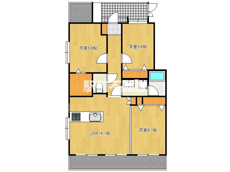 部屋写真