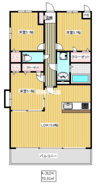 部屋写真