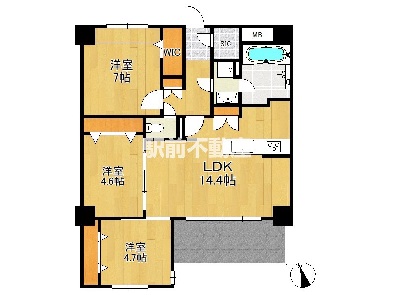部屋写真