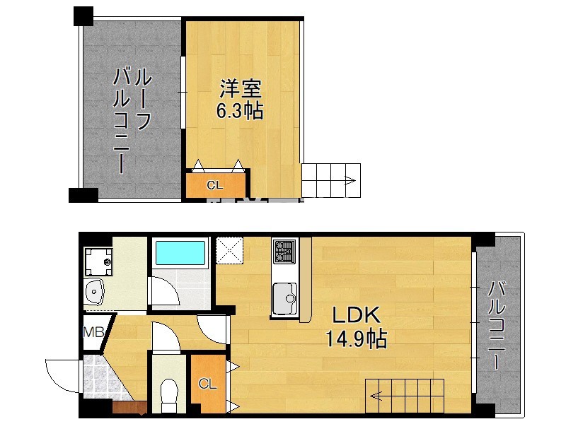 部屋写真