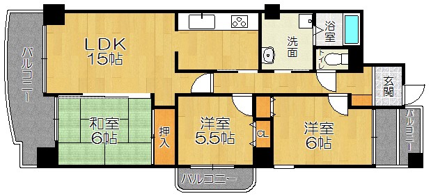 部屋写真