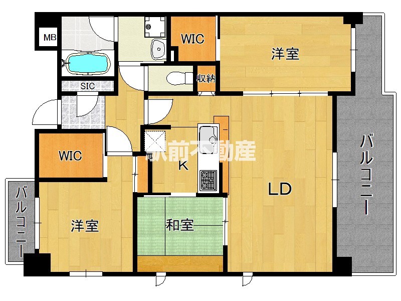 部屋写真