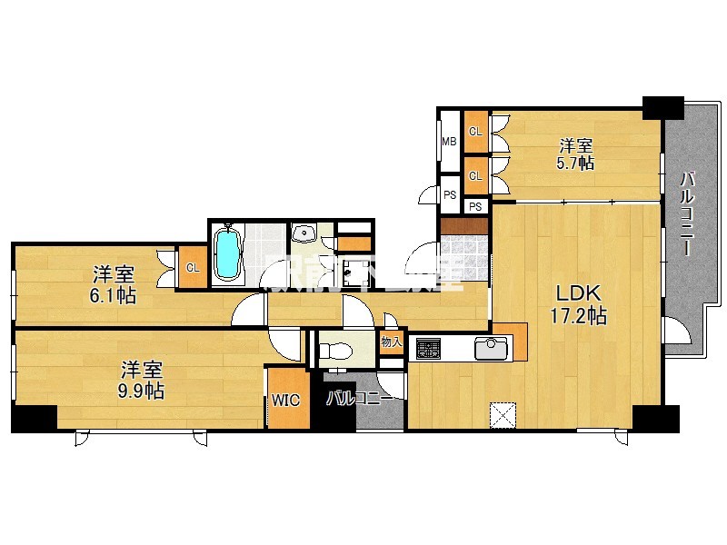 部屋写真