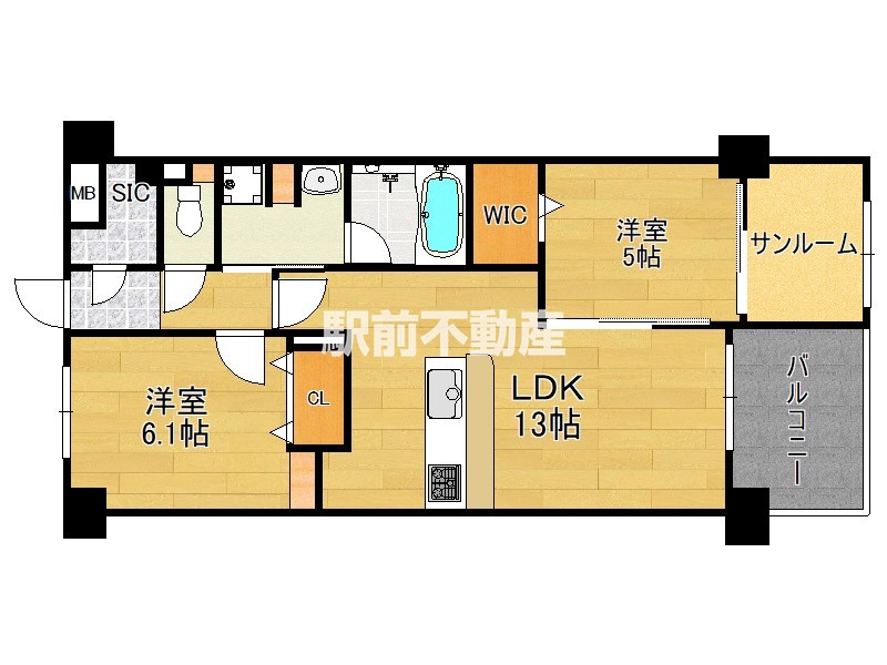 部屋写真