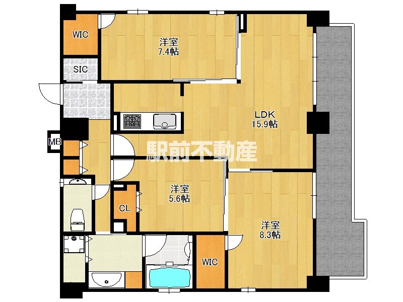 部屋写真