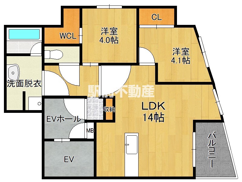 部屋写真