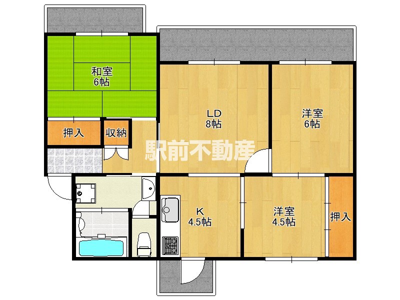 部屋写真