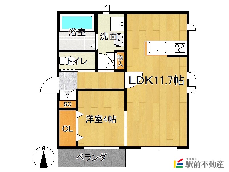 部屋写真