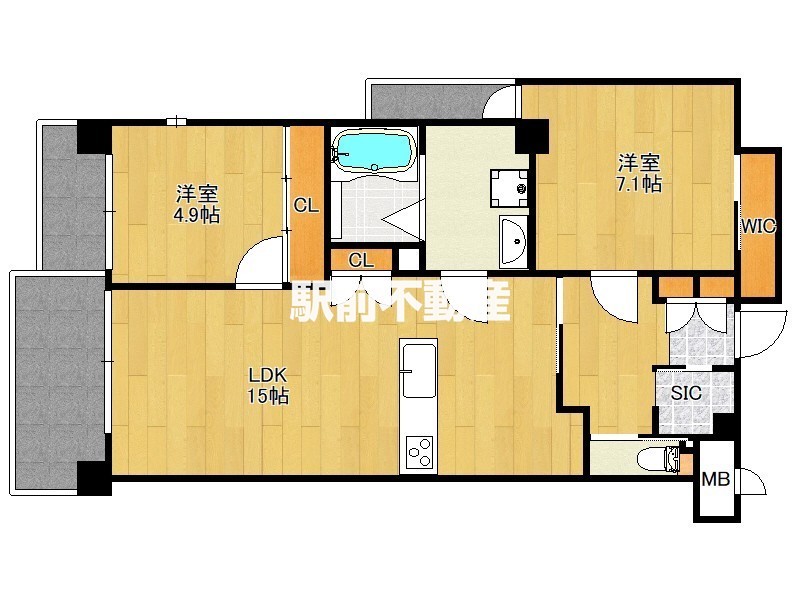 部屋写真