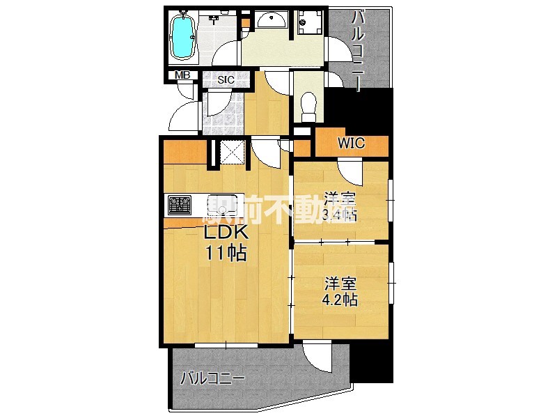 部屋写真