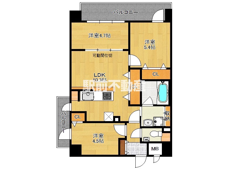 部屋写真