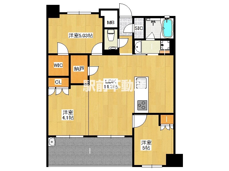 部屋写真