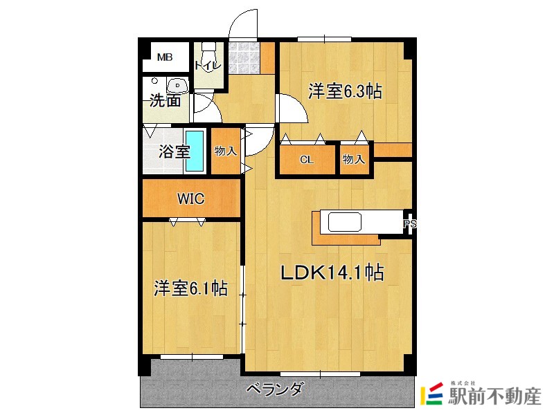 部屋写真