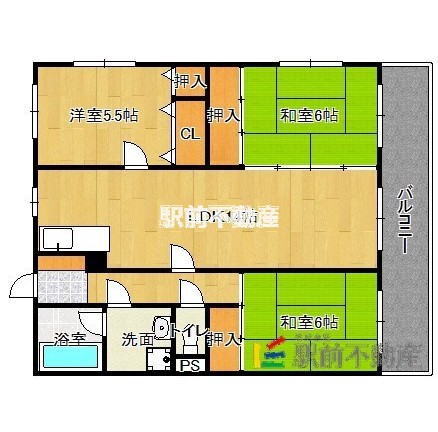部屋写真