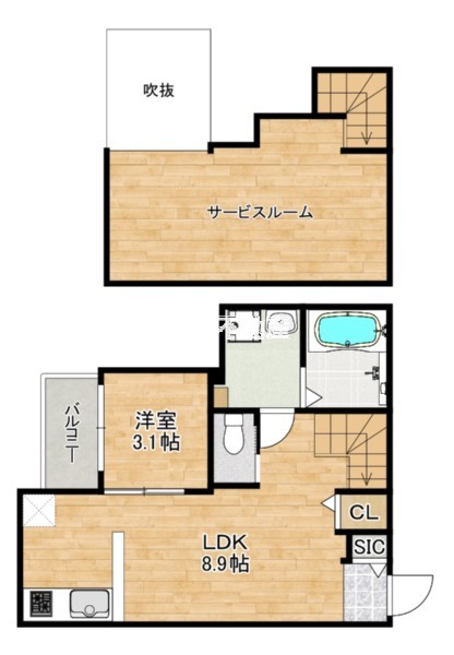 部屋写真