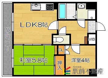 部屋写真