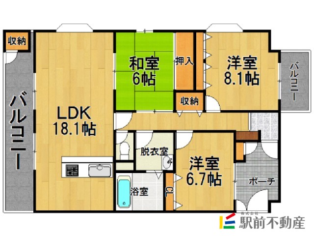 部屋写真