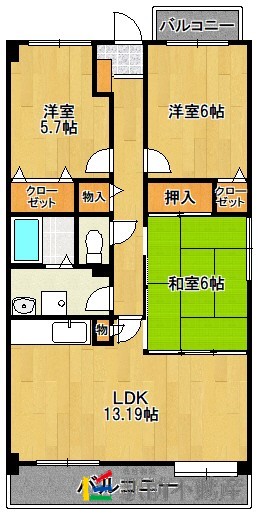 部屋写真