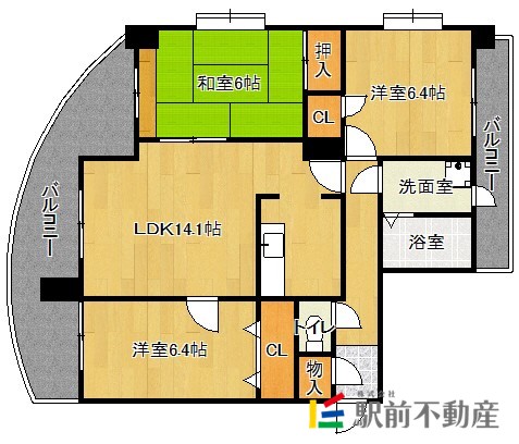 部屋写真