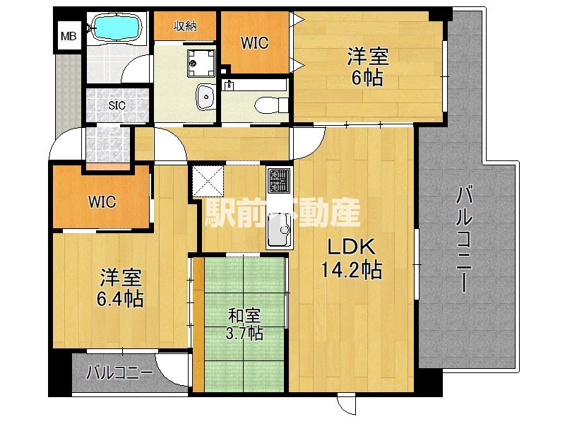 部屋写真