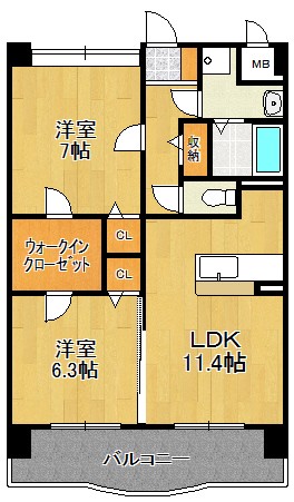 部屋写真