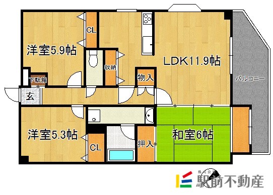 部屋写真