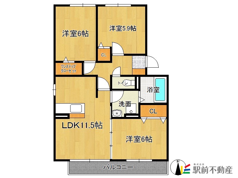 部屋写真